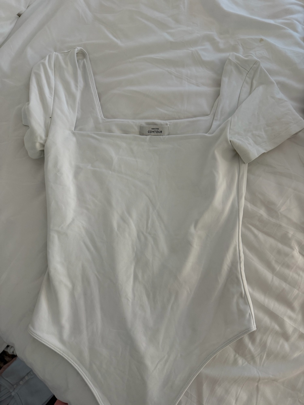 Babaton White Cotton Contour Pillowcase